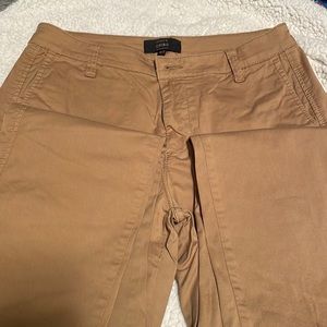 J Crew Chino khakki pants 26T
